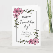 Vriendschapskaart, Gelukkige Vriendschapsdag, Vrie Kaart (Voorkant)