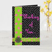 vriendschapskaart kaart (Gele Bloem)