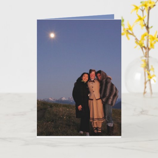 vriendschapskaart kaart (Gele Bloem)