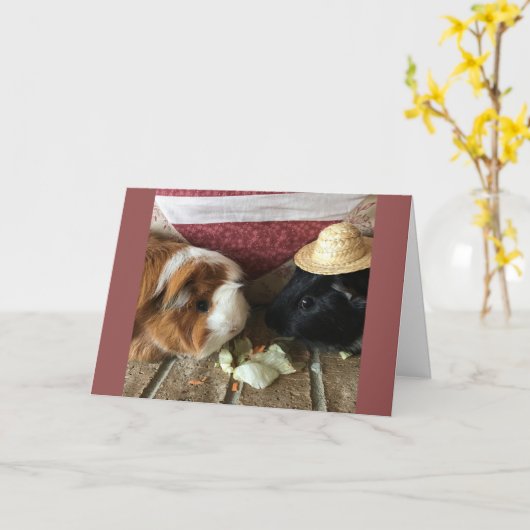 vriendschapskaart kaart (Gele Bloem)