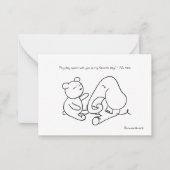 Vriendschapskaart Notitiekaartje (Voorkant)