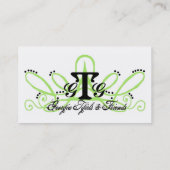 Vriendschapskaarten - Ontwerp van een meisje van G Visitekaartje (Achterkant)