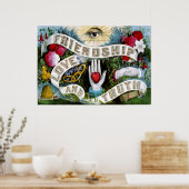 Vriendschapsliefde en waarheid poster (Keuken)