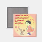 vriendschapsmagneet magneet (Voorkant / Achterkant)