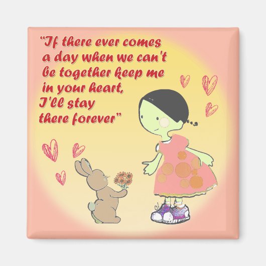 vriendschapsmagneet magneet (Voorkant)