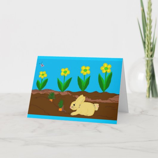 Vriendschapsnatuur scène kaart (Voorkant)