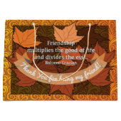 vriendschapsonderscheiding large cadeautasje (Voorkant)