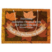 vriendschapsonderscheiding large cadeautasje (Achterkant)