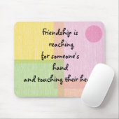 vriendschapsonderscheiding muismat (Met muis)