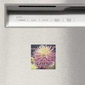Vriendschapsquote Roze Dahlia Magneet (Insitu (Vaatwasser))