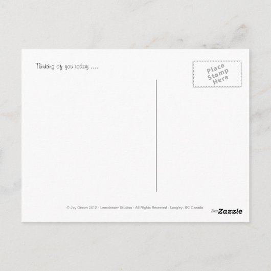 Vriendschapsthema, Tea Lovers Briefkaart (Achterkant)