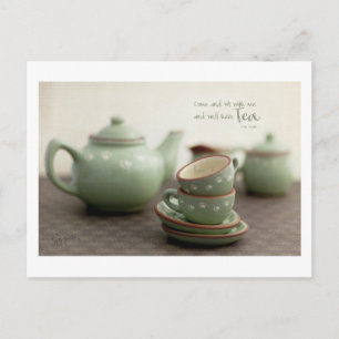 Vriendschapsthema, Tea Lovers Briefkaart