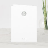 Vriendschapstuin in mijn hart Vlinderbloemen Kaart (Achterkant)