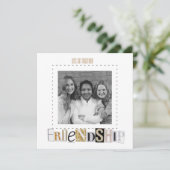 Vriendschapsuitnodigingen Kaart (Staand voorkant)