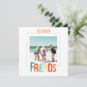 Vriendschapsuitnodigingen Kaart (Staand voorkant)