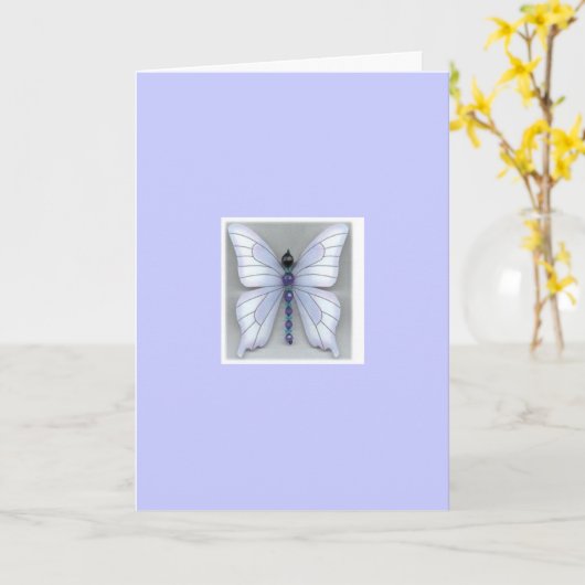 Vriendschapsvleugels Kaart (Gele Bloem)