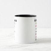 Vriendschapsvrienden vechten voor je respect mok (Midden)