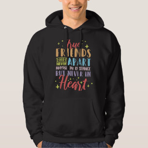 Vriendschapsvriendschap op lange afstand, weg 7 hoodie