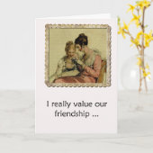 Vriendschapsvrouw Humor Edgy Ackerman  Dames Kaart (Gele Bloem)