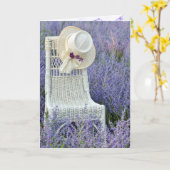 Vriendschapsvrouw Pet voorzitter Kaart (Gele Bloem)