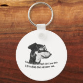 Vriendschapsvrouw Sleutelhanger (Voorkant)