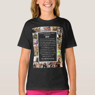 Vriendschapswaardering BFF 22 Fotocollage T-shirt