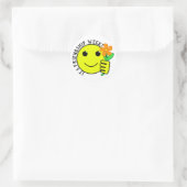 Vriendschapsweek Ronde Sticker (Tas)