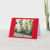 **VRIENDSCHEEPSGREETINGS** HOGE HOLIDAIRE CHRISTMA KAART (Voorkant)