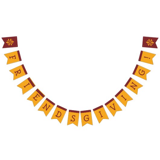 Vriendsgeven | Bunting Flags | Decoratie Vlaggetjes (Alle)