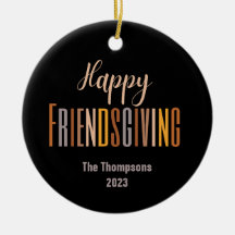 Vriendsgiving Thanksgiving Party Favor Custom