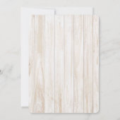 Vriendsgiving Vakantie Glitter krans uitnodiging (Achterkant)