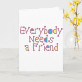 **VRIENDSHP DAG** IK HEB OOIT DE *BESTE VRIEND* KAART (Gele Bloem)