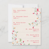 Vriendsmas Jolliest Bunch Christmas Place Cards Kaart (Voorkant)