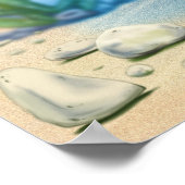 VriendVis poster van schattige cartoon (Hoek)