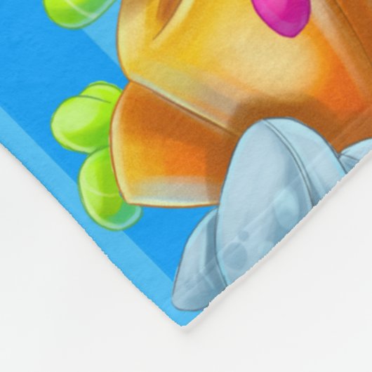 VriendVis schattige cartoon deken (Hoek)