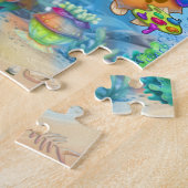 VriendVis schattige cartoon vispuzzel Legpuzzel (Zijkant)