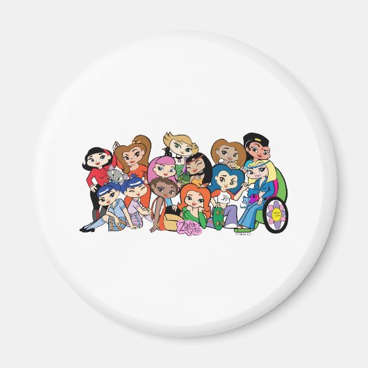 Vriendzmagneet Magneet (Voorkant)