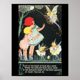 Vries en rode hond poster