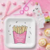 Vries voor jongens papieren bordje (Feest)