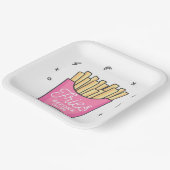 Vries voor jongens papieren bordje (Gebogen)