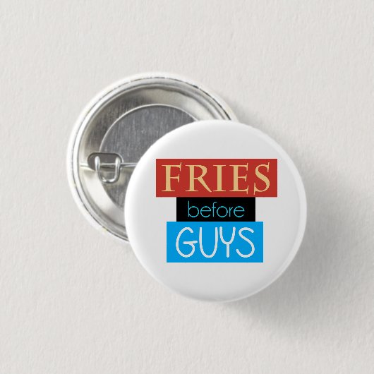 Vries voor jongens ronde button 3,2 cm (Voorkant /achterkant)