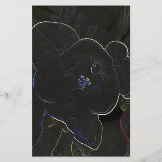 vriesbloemen briefpapier (Voorkant)