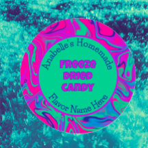 Vriesdrogen gedroogd Snoep Kleurrijke Cool Custom