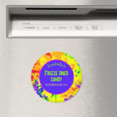 Vriesdrogen Snoep Kleurrijke gepersonaliseerde zak Magneet (Insitu (Vaatwasser))