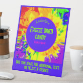 Vriesdrogen Snoep Rainbow Custom Business Reclamebord Met Voetstuk (Insitu)