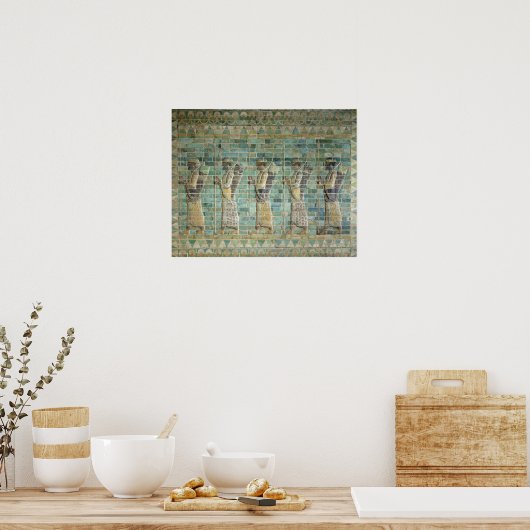 Vriesje van boogschutters poster (Keuken)