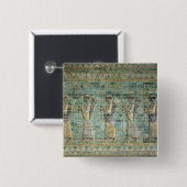 Vriesje van boogschutters vierkante button 5,1 cm (Voorkant /achterkant)