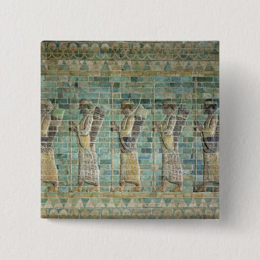 Vriesje van boogschutters vierkante button 5,1 cm (Voorkant)