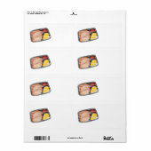 vrieskdiner etiket (Full Sheet)