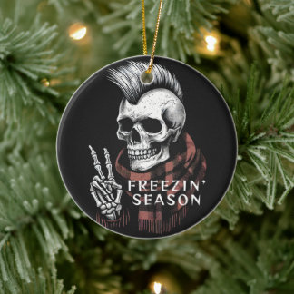 vriesseizoen keramisch ornament